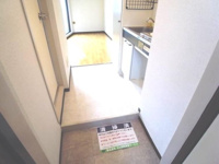 きれいな玄関です