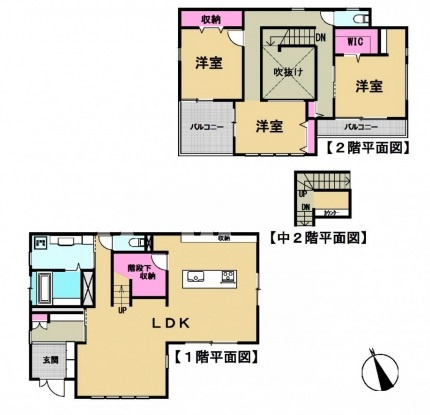 【間取り】 | 花見川区千種町　中古戸建て | 間取り図