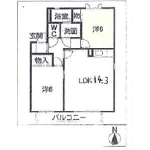 ウィンドワードC棟の間取り