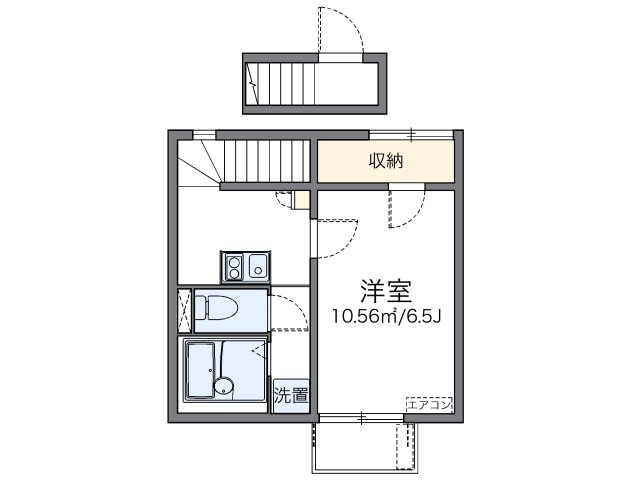 代表的な間取のため実際の間取とは異なる場合があります