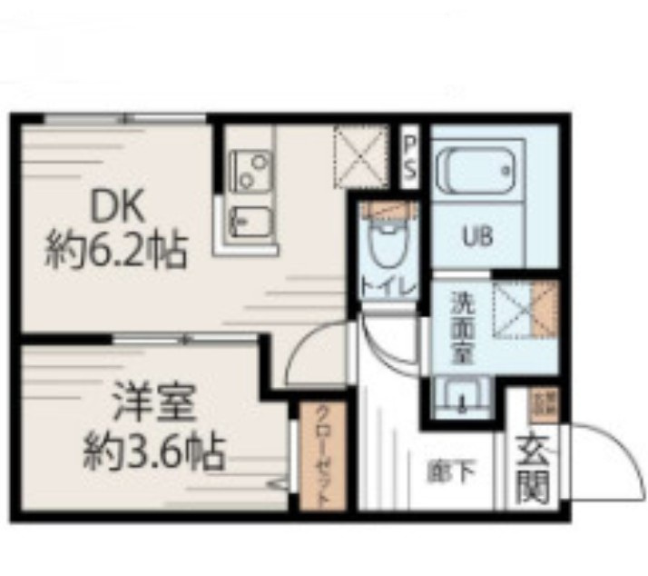 CASA LUXE大島の間取り