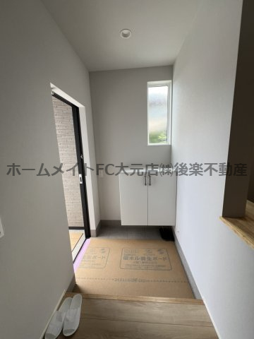 ベルフラット　北棟の玄関