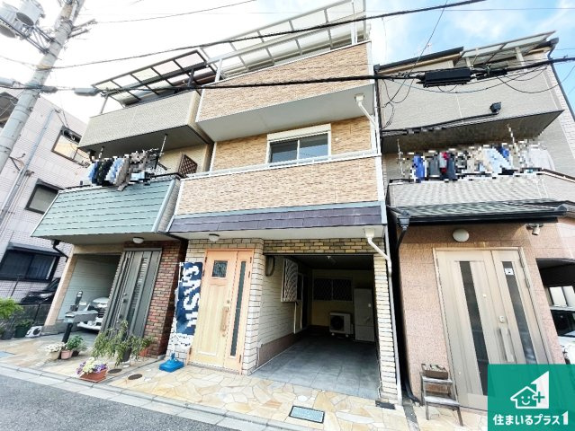 尼崎市食満　中古一戸建ての外観|お客様に長く安心して住んでいだだける事にこだわった家づくり！住んでからのアフターサービスにもしっかりと取り組んでいます！