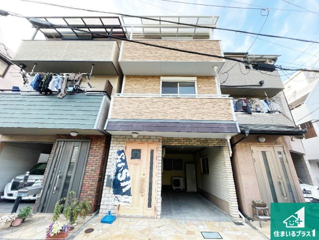 尼崎市食満　中古一戸建ての外観|周辺は落ち着いた街並みの住宅地！子育てがしやすい住環境です！現地でしかわからない事もございます。是非一度ご覧ください。