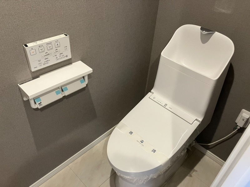 ライオンズマンション西市駅前のトイレ