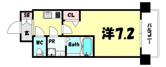 【間取り】 | クレストタップ神戸湊町ブラン