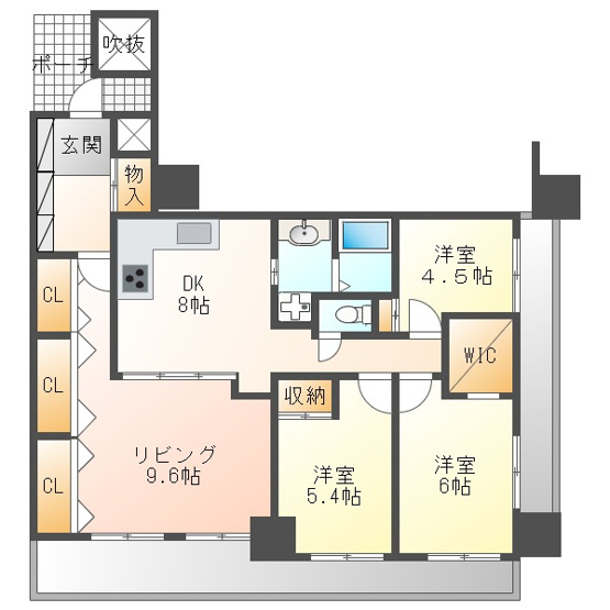 【間取り】 | ダイヤモンドフォーラム大供
