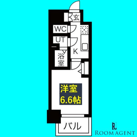 メイクスWアート今池Ⅲの間取り