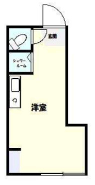 中野区東中野１丁目のアパートの間取り