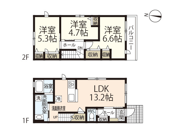 【間取り】 | MAISON　NEUF