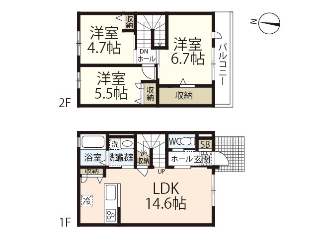【間取り】 | MAISON　NEUF