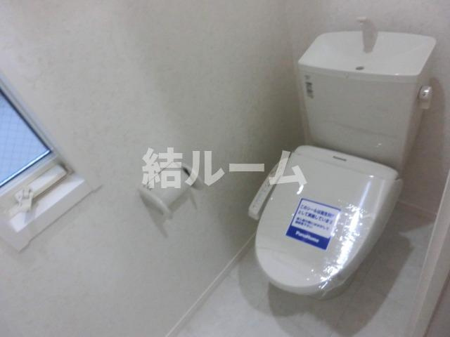 北区上中里１丁目のアパートのトイレ
