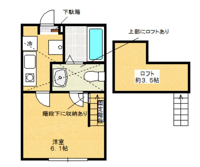【間取り】 | カーサ古淵 