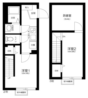 【間取り】 | Ｔ’ｓ　Ｃｕｏｒｅ　ＭＵＳＥ東長崎