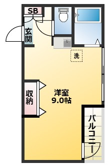 菊地ビルの間取り