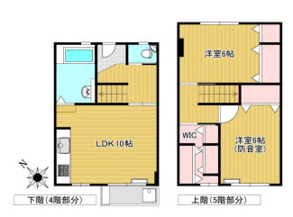 松が丘住宅9号棟の間取り