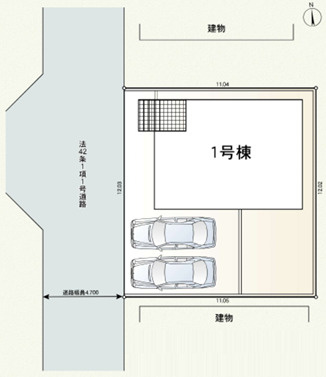 【区画図】 | 平塚市横内　限定１棟　新築住宅