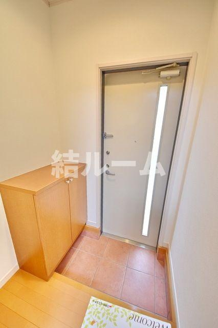 練馬区富士見台２丁目のアパートの玄関