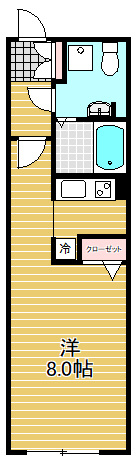 【間取り】 | ブランシェ洗足