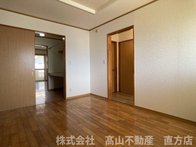 宮若市磯光のアパートの寝室