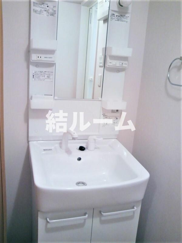 新宿区中落合２丁目の賃貸マンションの洗面所
