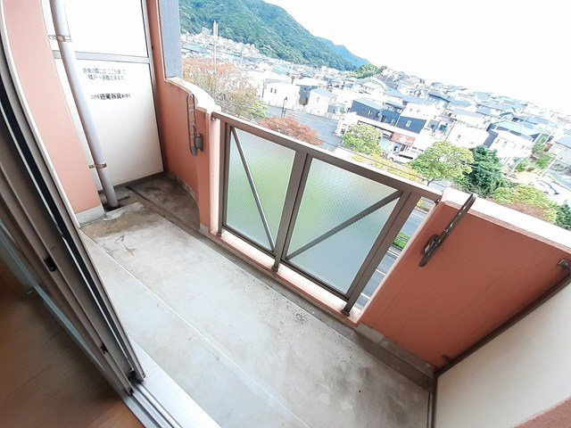ハミングバード上吉田のバルコニー|陽当たり良好なバルコニーです