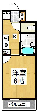 オランダ弐番館の間取り