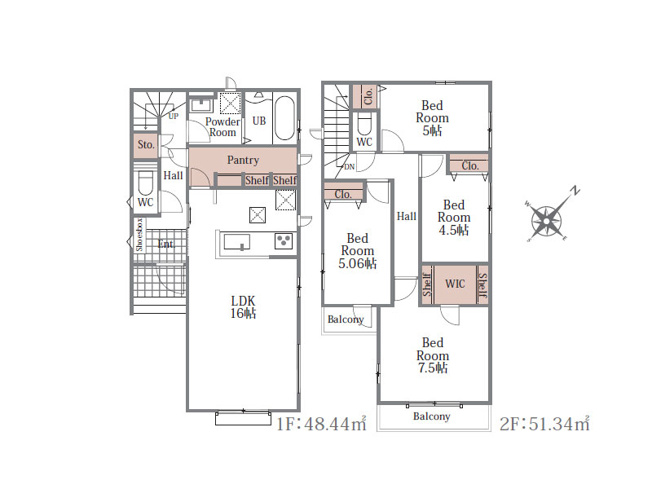 【区画図】 | 練馬区大泉町1丁目　新築一戸建住宅　全16棟　(保谷店) | O号棟/幅員6ｍ公道に面しており開放的！駐車もしやすく快適です。※図面を基に作成しています。現況と異なる場合は現況を優先いたします。