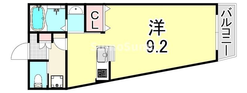 SHIKOKUⅧの間取り