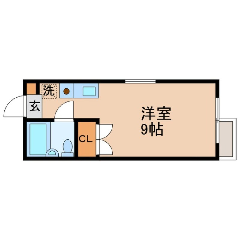 フリーダム本原の間取り