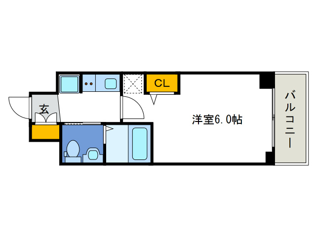 クリスタルグランツ大阪センターSTの間取り