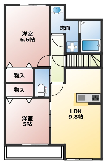 【間取り】 | コンフォート・マナ