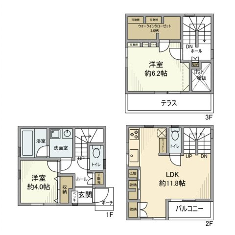 大和田戸建の間取り