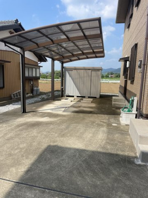【駐車場】 | 真壁桜井住宅 | 駐車場完備です