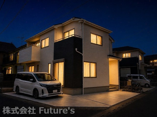 三郷市上口1丁目　中古戸建の外観|CGによる画像処理を行っています。現況と相違する場合は現況優先となります。