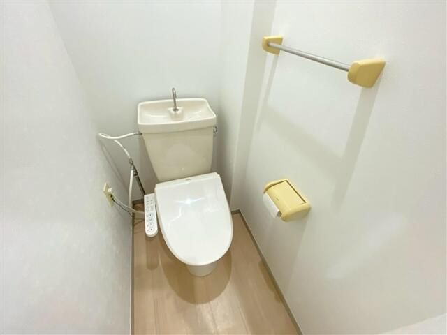 ＡＤ南柏　Ｄ棟のトイレ|シンプルで使いやすいトイレです