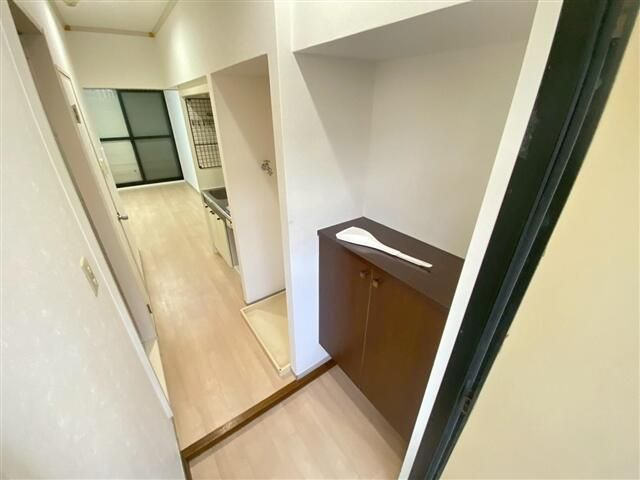ＡＤ南柏　Ｄ棟の玄関|落ち着いた玄関です