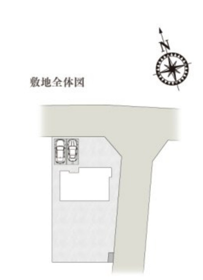 【区画図】 | 加須市不動岡　クライン　新築戸建　全1棟　1号棟