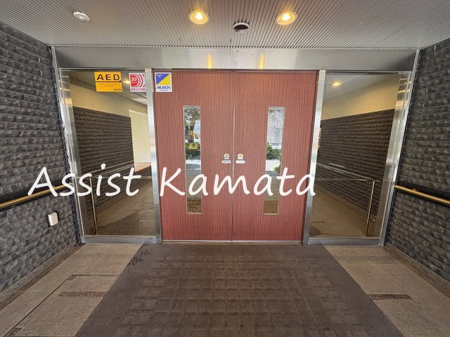 グランレーヴ大森蘇峰公園のエントランス
