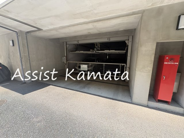 グランレーヴ大森蘇峰公園の駐車場