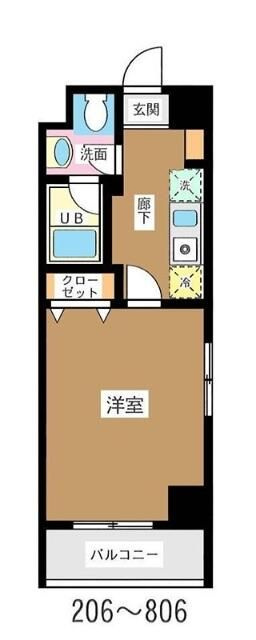 ミリアビタＮｏ３０の間取り