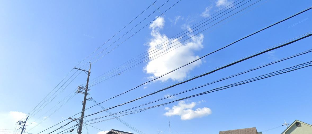 高槻市出丸町のアパートの展望