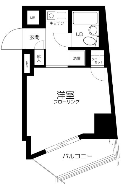 プレール新宿余丁町の間取り