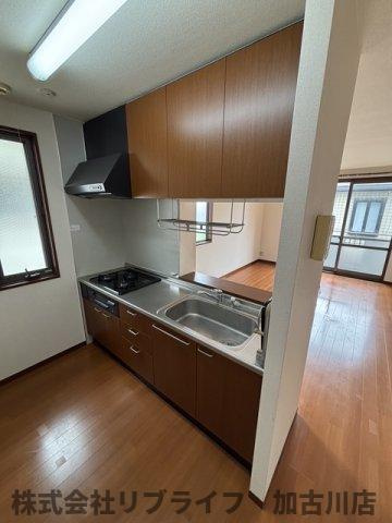 シャーメゾン魚住Ⅱのキッチン