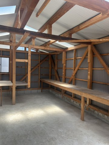 和多田　倉庫の内装