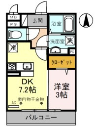 ロンサールⅡの間取り