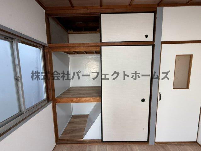 点野5丁目戸建　賃貸の収納|大きなものも収納できそうです