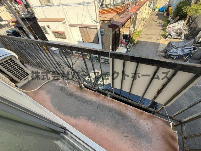点野5丁目戸建　賃貸のバルコニー|バルコニーがあります