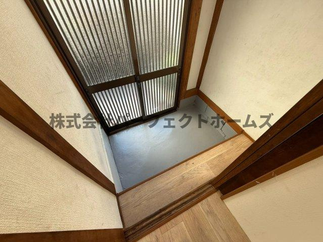 点野5丁目戸建　賃貸の玄関|毎日通る玄関はこちらです