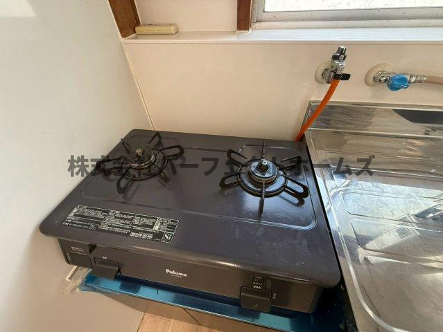 点野5丁目戸建　賃貸のキッチン|使いやすいキッチンです